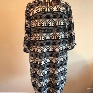 Everly Geometric Dress